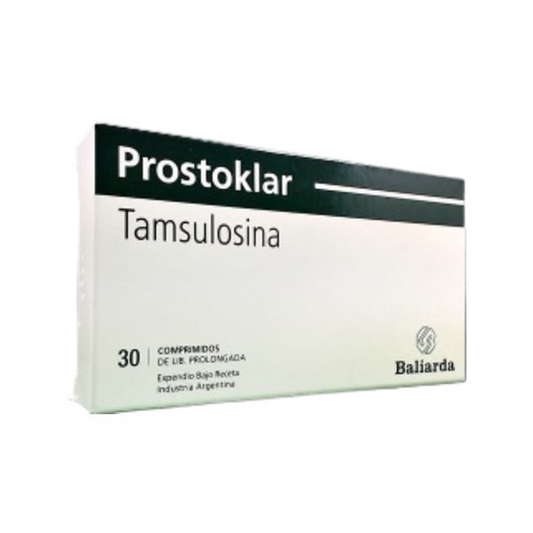 Baliarda Prostoklar Tamsulosina 0.4 Mg x 30 Comp Liberación Prolongada #1
