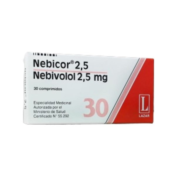 Lazar Nebicor 2,5 Mg Nebivolol x 30 Comp #1