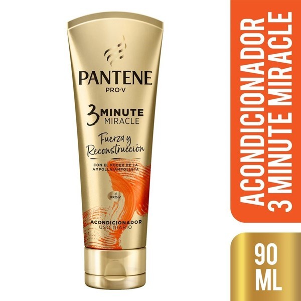 Pantene Acondicionador 3 mm Fuerza Y Reconstruccion 90 ml #1