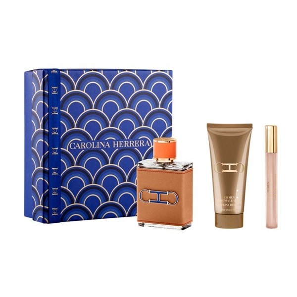 Carolina Herrera Set Ch Pasión Men Edp 100 ml + Shower Gel + Travel Size Tamaño 3 Unid #1