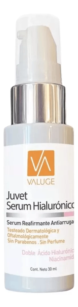 Juvet Valuge Serum Hialurónico Reafirmante Antiarrugas 30 ml
