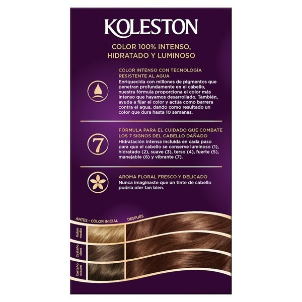 Koleston Coloración en Crema Kit Caoba Claro 55 alt