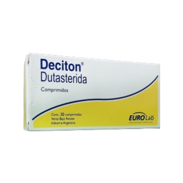 Eurolab Deciton 0,5 Mg Dutasteride x 30 Comp #1
