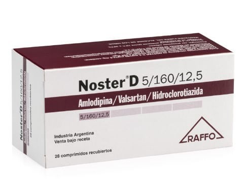 Noster D 5/160/ 12,5 Mg X28 Comprimidos Recubiertos Sin Sabor #1