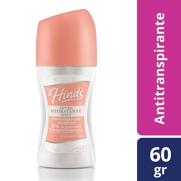 Hinds Desodorante Roll On Intrahidratante Soft 60 gr alt