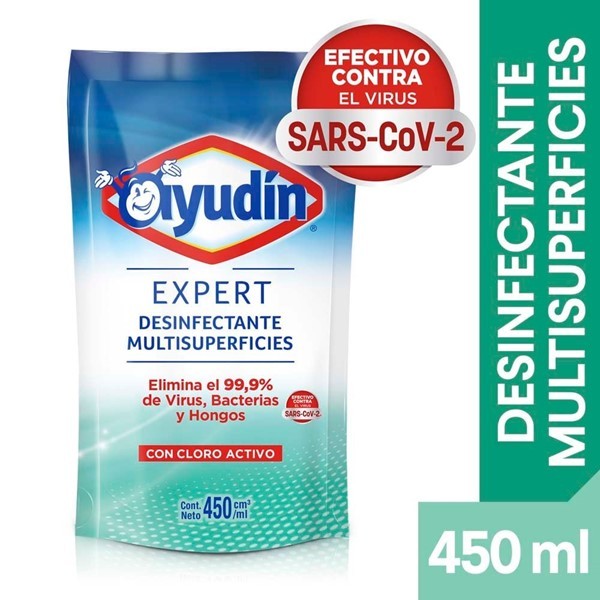 Desinfectante Multisuperficies Ayudin (envase Económico) 450 Ml #1