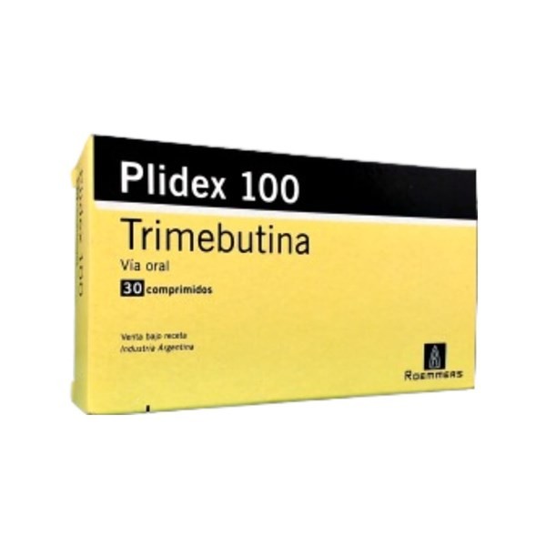 Roemmers Plidex 100 Trimebutina x 30 Comp #1