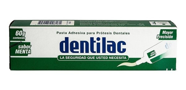 Dentilac Pasta Adhesiva Sabor Menta 60 gr