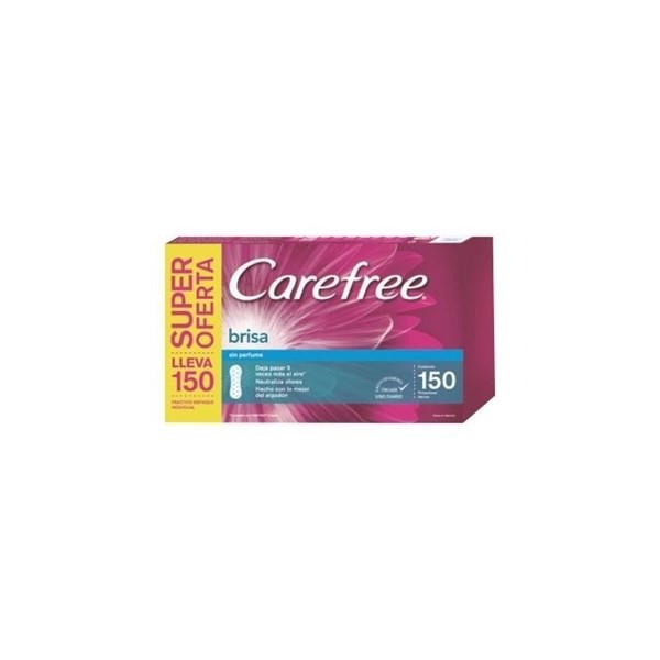 PROTECTOR DIARIO CAREFREE X150 TODOSLOSDIAS S/PERF #1