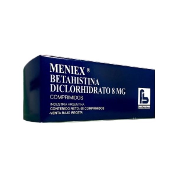 Fortbenton Meniex Betahistina 8 Mg x 60 Comp #1
