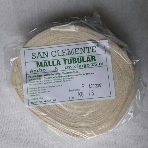 Malla Tubular P/Yeso 6 cm x 25 m Liviana - San Clemente #1