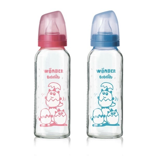 Babelito Biberon Vidrio Con Tetina de Silicona 250 ml #1