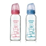 Babelito Biberon Vidrio Con Tetina de Silicona 250 ml #1