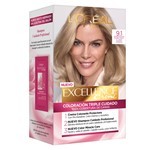 Excellence Kit Coloracion 9.1 Rubio Muy Claro Ceniza #22