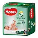 Huggies Active Sec Pañales Mediano 5,5-9,5 kg 22 Unidades #1