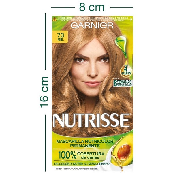 Garnier Nutrisse Kit de Coloracion 73 miel alt
