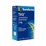 Tiriz 5 Mg | 10 Comprimidos | Levocetirizina diclorhidrato #1