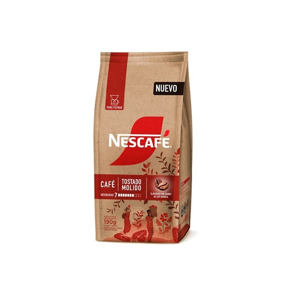 Café Tostado Y Molido Nescafé Puro 190 Grs #1