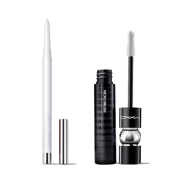 Mac Colour Excess Gel Pencil Eyeliner Presentación Maquillaje 2 U #1