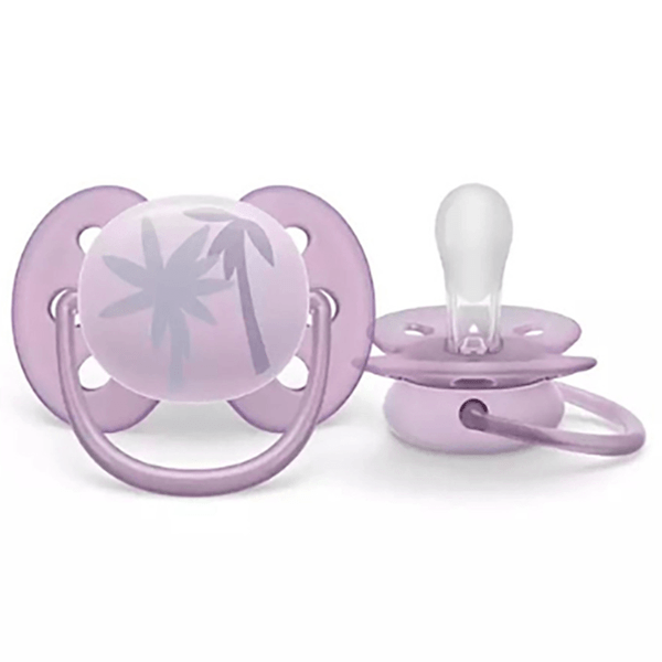 Chupete Avent Lila Ultra Soft Deco 0 - 6 meses x 1 un