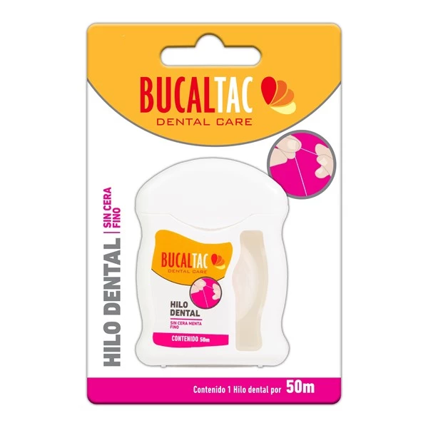 Bucal Tac Hilo Dental x 50 mts Sin Cera 