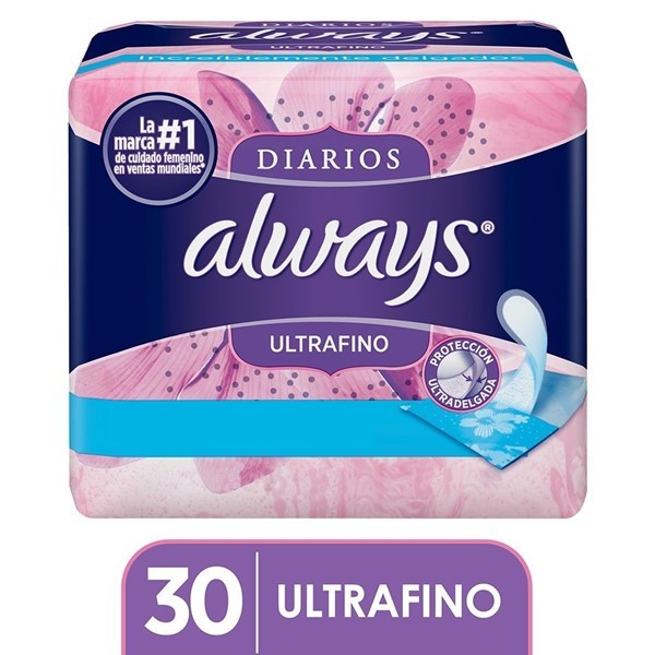 Always Protectores Diarios Ultrafino 30 Unidades #1