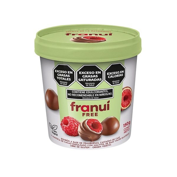 Bombón de Frambuesa 150 Grs Franui #1