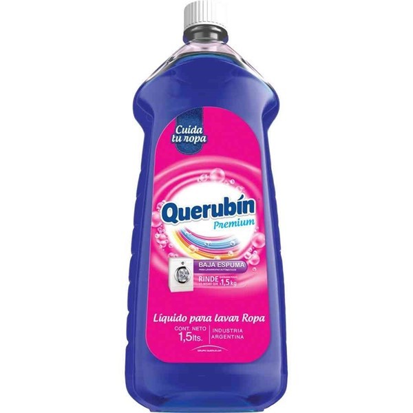 Detergente Ropa Liquido Querubin Botella 1.5lt #1