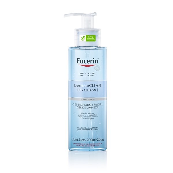 Eucerin Gel de Limpieza Facial Dermatoclean 200 ml alt