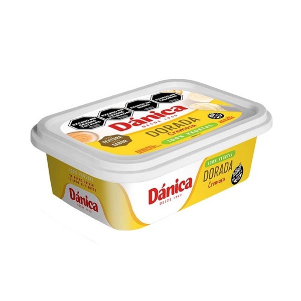 Margarina Vegetal Dorada Cremosa Danica 210 G