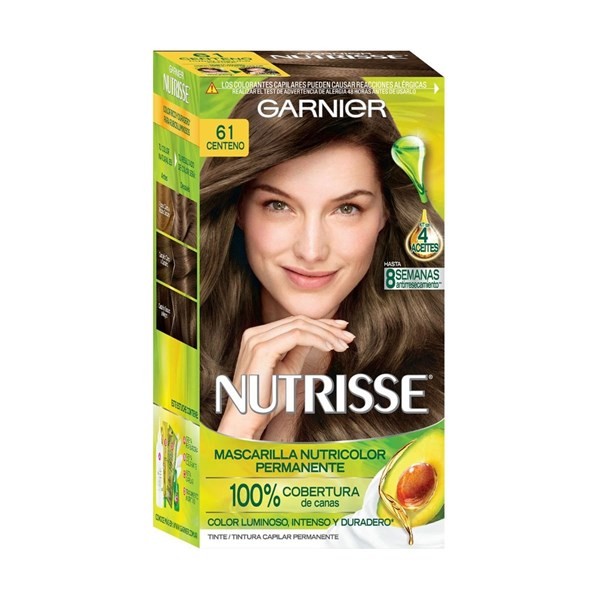 Garnier Nutrisse Kit de Coloracion 61 Centeno alt
