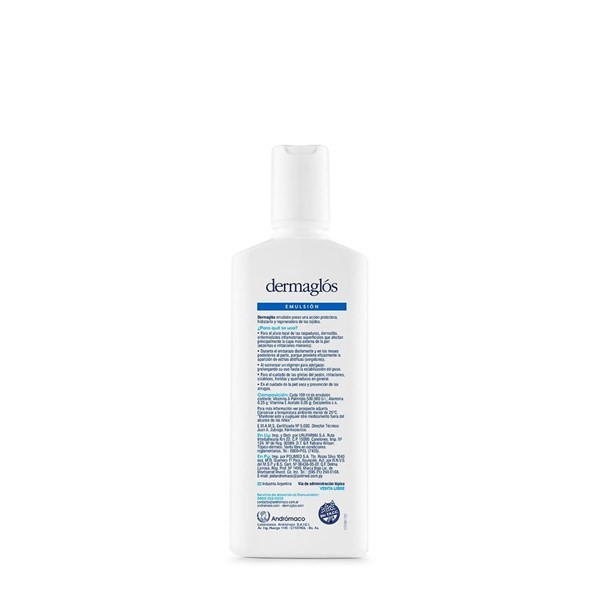 Dermaglos Emulsión Terapéutica Cantidad 250 ml alt