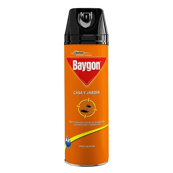 Insecticida Casa Y Jardín Multinsectos Baygon En Aerosol 300cc alt