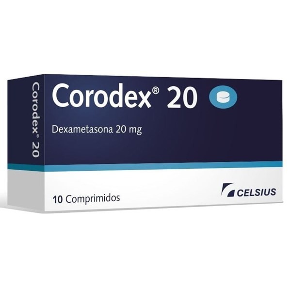 Corodex 20mg | 10 Comprimidos | Dexametasona #1