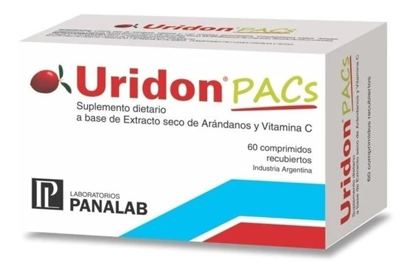 Uridon Suplemento Dietario Arándano Y Vitamina C 60 comp Unico