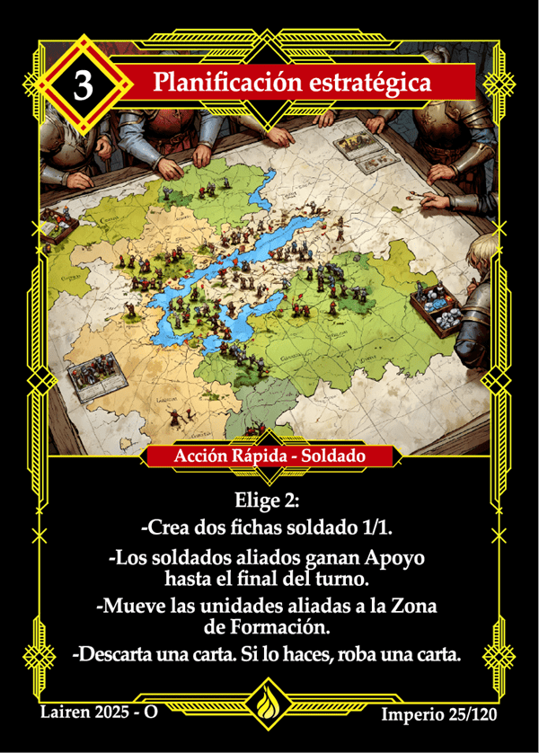 025 Planificacion Estrategica Precon Djinn/Soldado - Coste 3