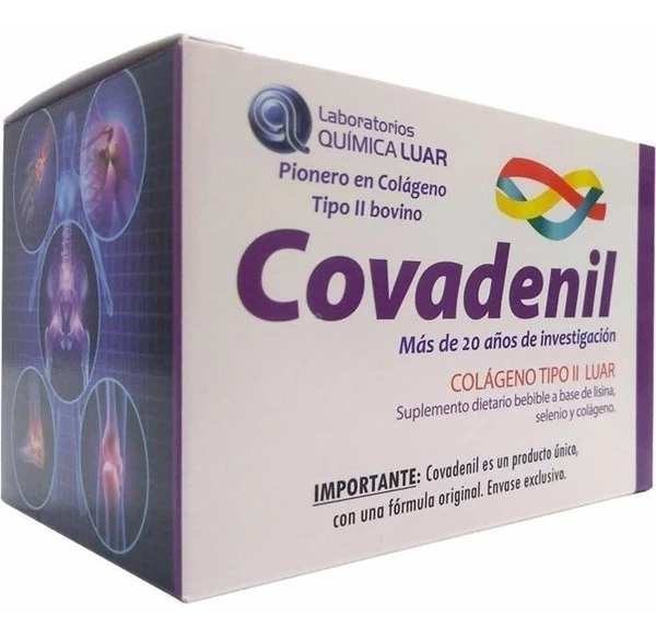 Covadenil Colágeno Tipo I I Bovino 30 ampollas Bebibles Unico