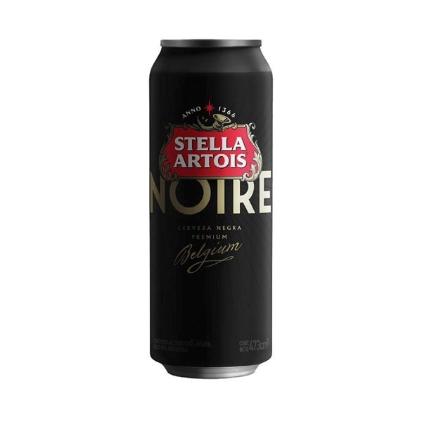 Cerveza Stella Artois Noire Lata X 473 Ml #1