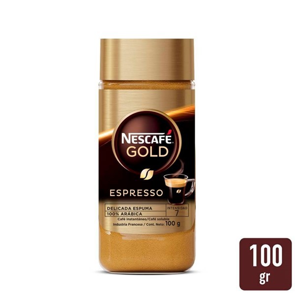 Café Instantáneo Nescafe Gold Espresso 100 Gr #1 Café Instantáneo Nescafe Gold Espresso 100 Gr #1