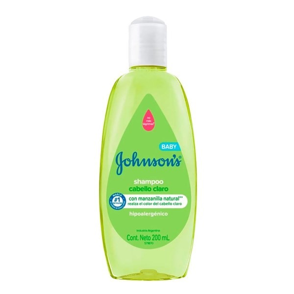 Shampoo Johnson's Baby Cabello Claro 200 ml #1
