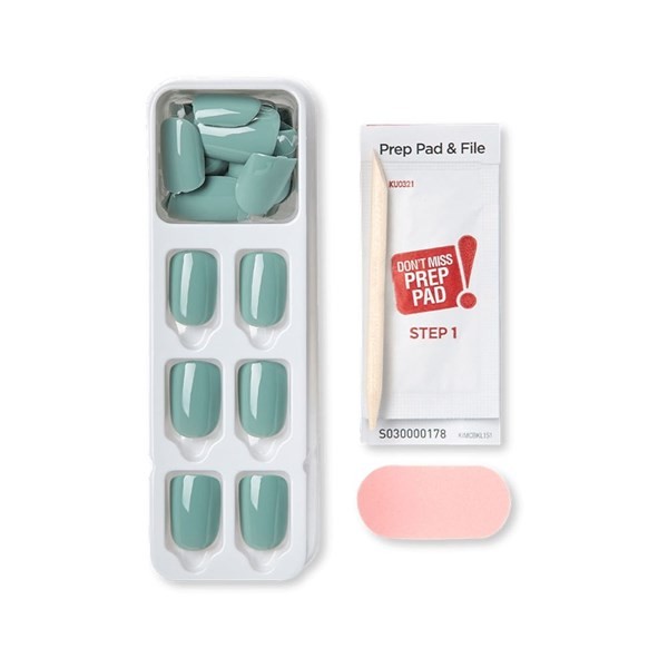 Uñas Postizas Press On Impress Color Manicure New Going Green alt