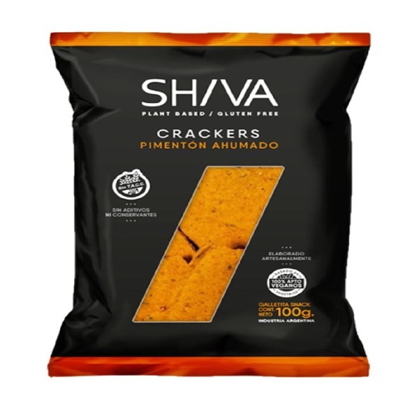 Crackers Shiva Pimentón Ahumado x 100 g #1