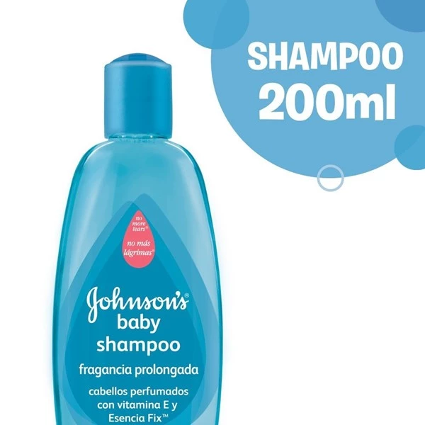 Johnsons Baby Shampoo Fragancia Prolongada 200 ml