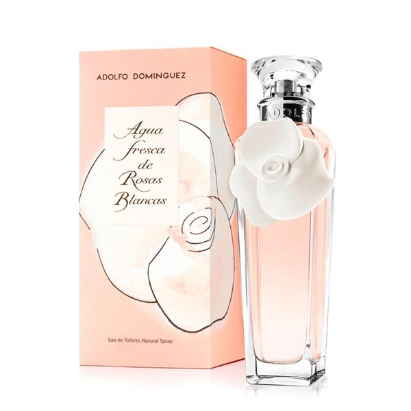 Adolfo Dominguez Fragancia Agua Fresca de Rosas Blancas Edt For Women 60 ml #1