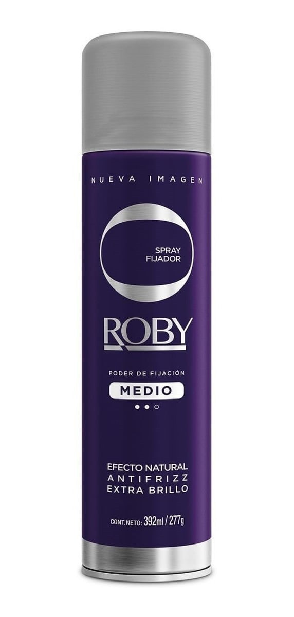 Roby Rocio Fijador Medio Para El Cabello x 392 ml alt