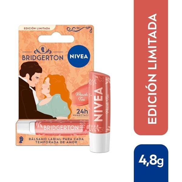 Bálsamo Labial Nivea Edición Limitada Bridgerton Peach Tea alt