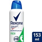 Desodorante Para Pies Rexona Efficient Antibacterial En Aerosol 153 Ml #1