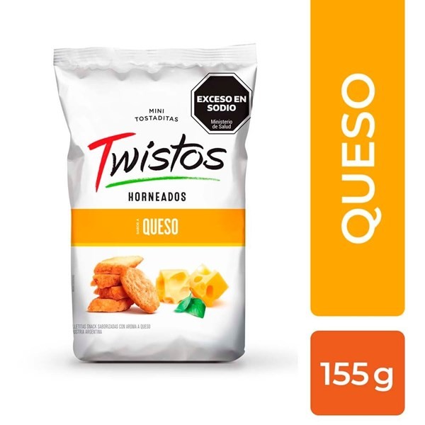 Minitostaditas Twistos Queso 155 g #1