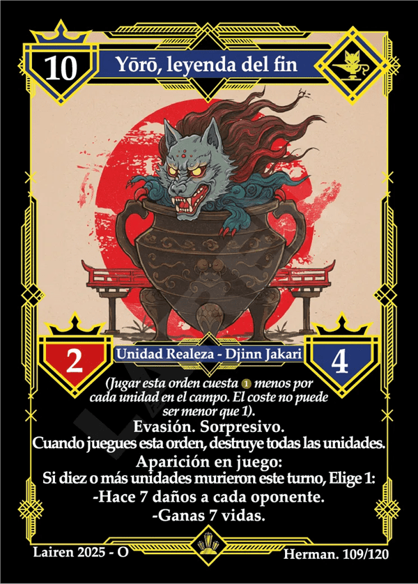 109 Yoro, Leyenda Del Fin - Coste 10
