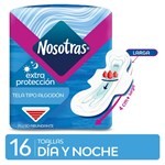 Nosotras Toallas Día Y Noche (16 Unidades) #1